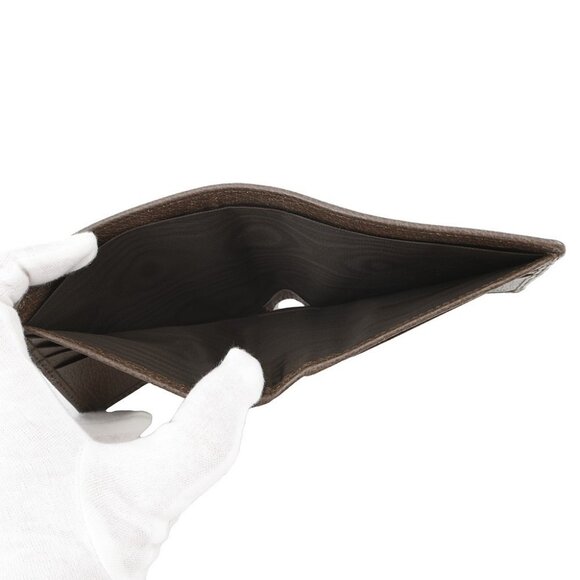 GUCCI Jumbo GG Bifold Wallet Canvas Beige/Brown - Picture 10 of 11